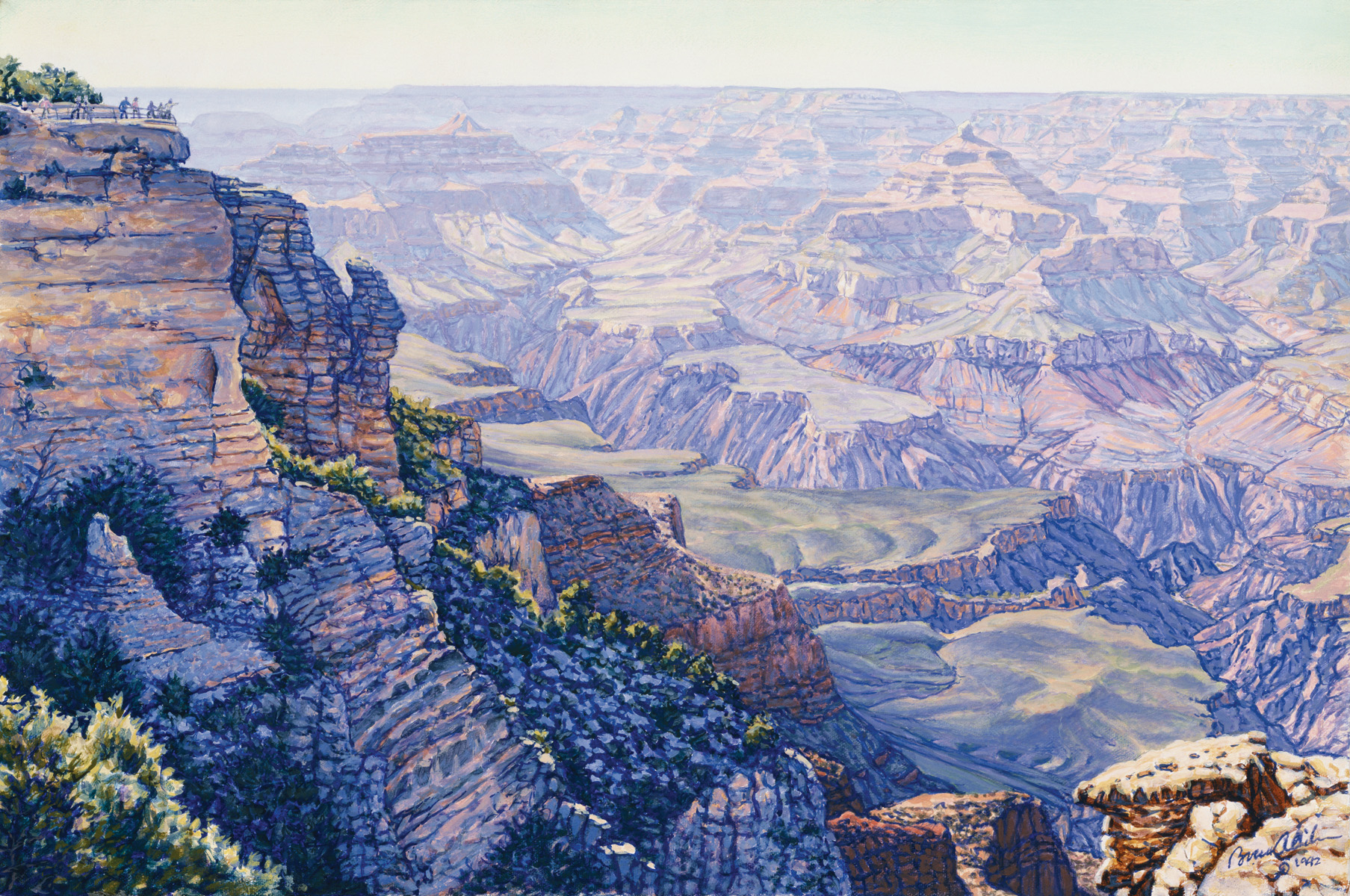 West from Mather Point