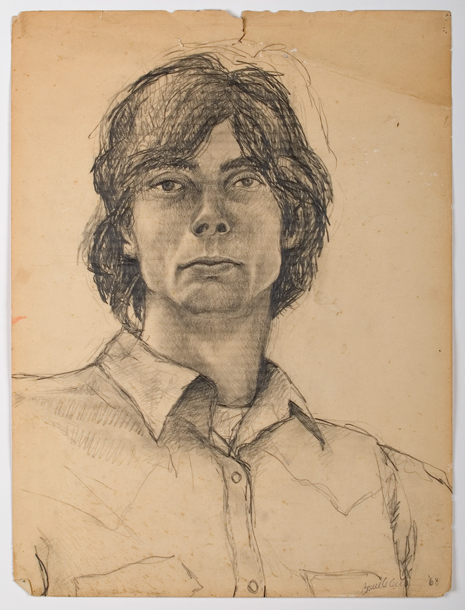 Self Portrait- pencil, 1968